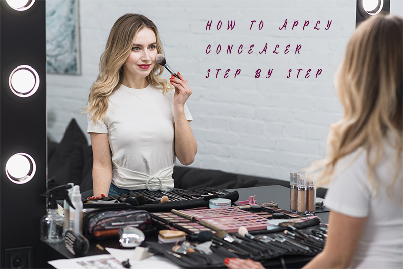 How to Apply Concealer Step By Step : 8 Best Concealer Tips