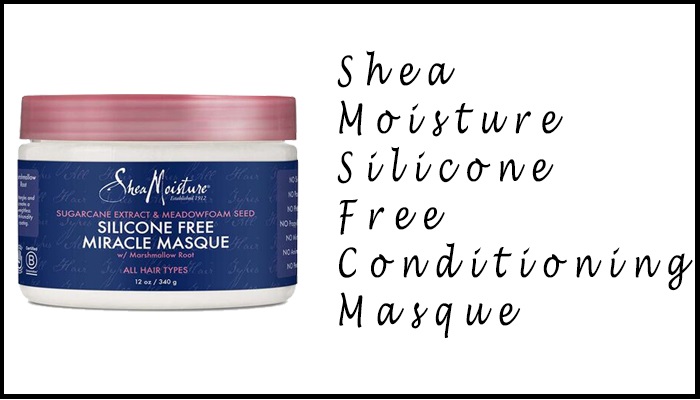 shea moisture silicon free conditioning masque