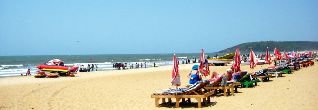 calangute beach in goa