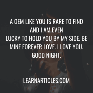 good night love quotes for girl friend