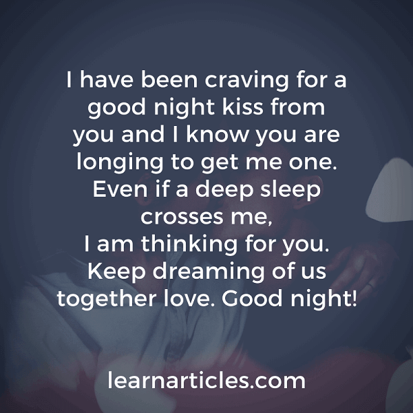 Good Night Love Quotes For Her and Him | Learn Articles